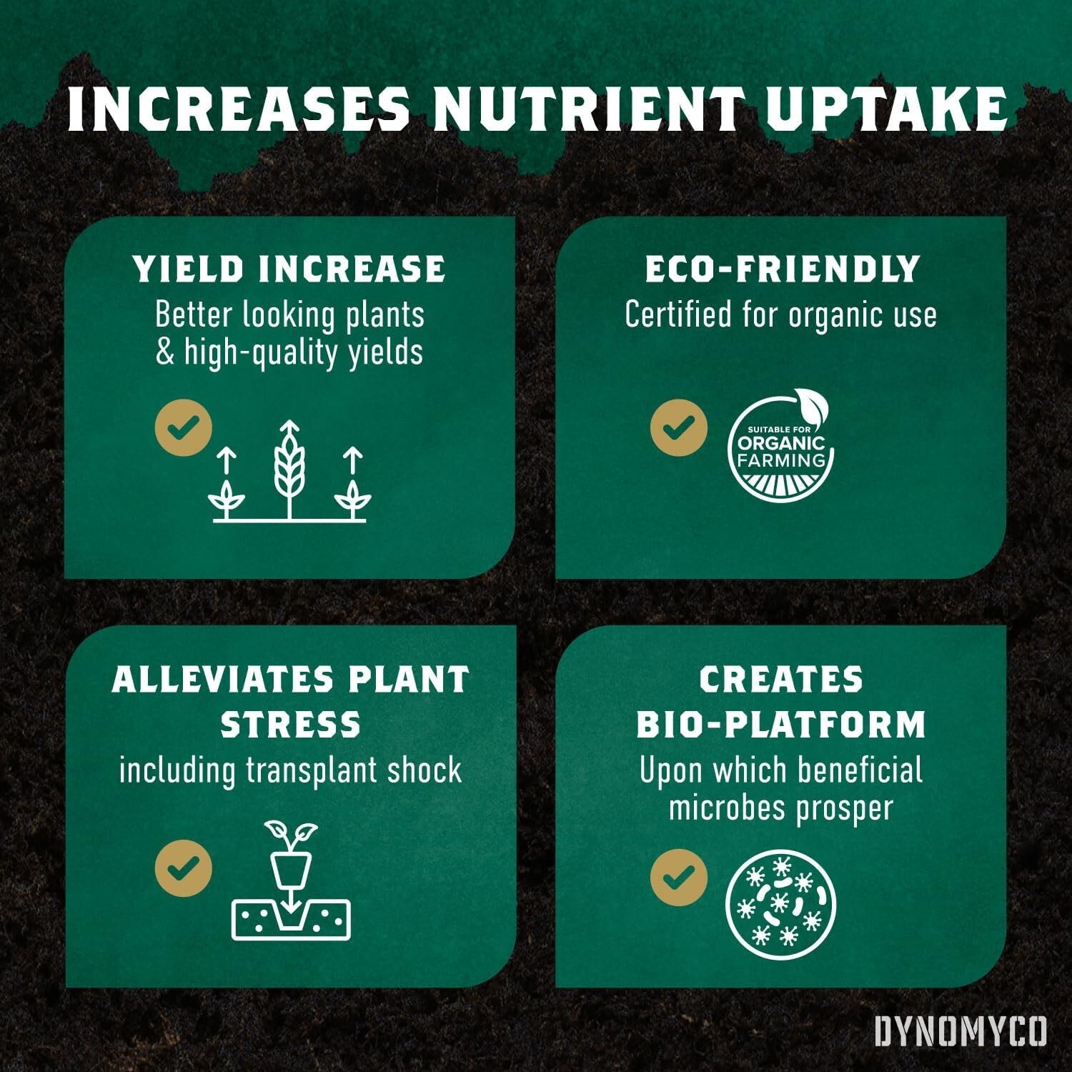 Concentrated Mycorrhizal Inoculant – 7oz Boost for Nutrient Uptake & Root Health