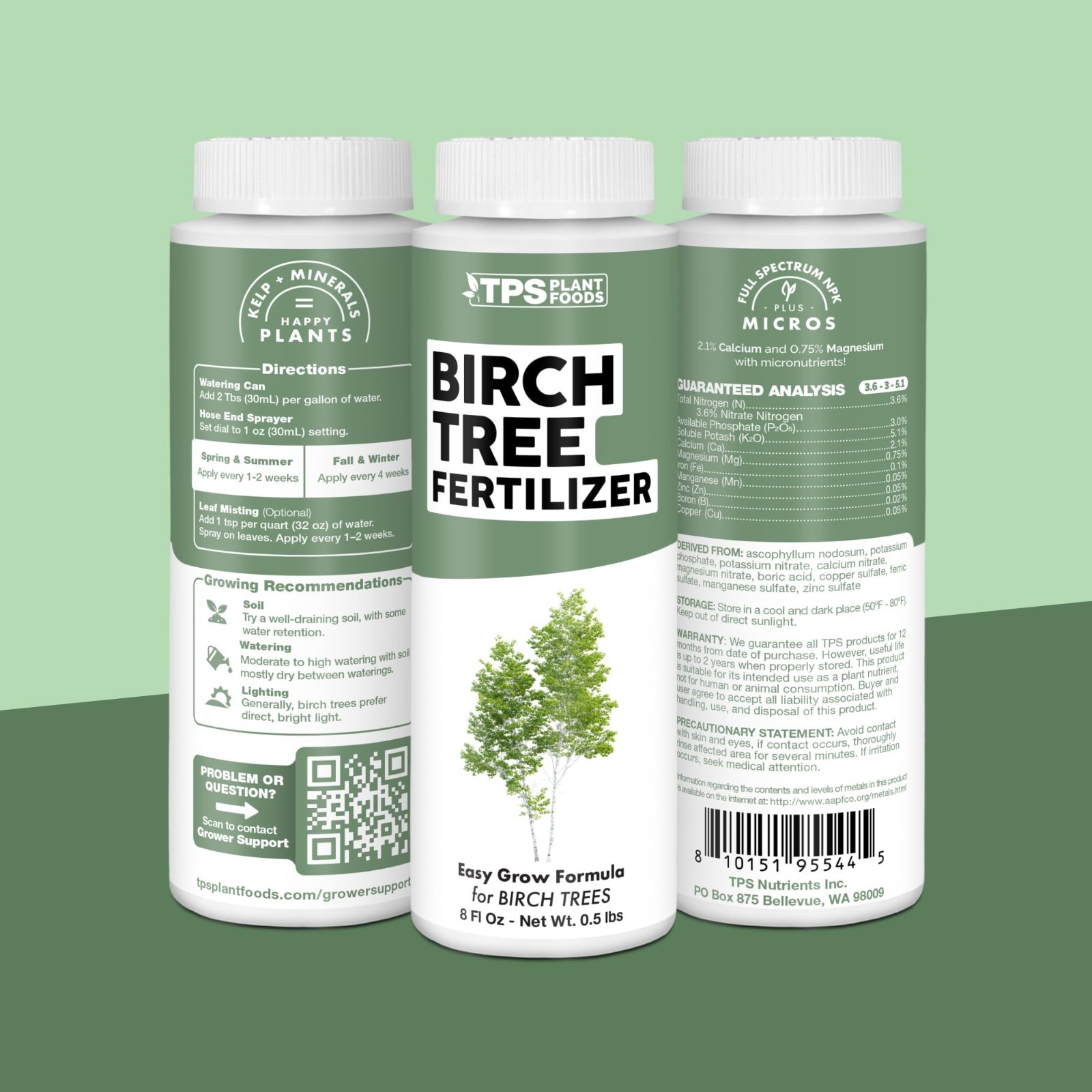 Liquid Fertilizer for Birch Trees – Plant Food for Healthy Leaves & Strong Roots