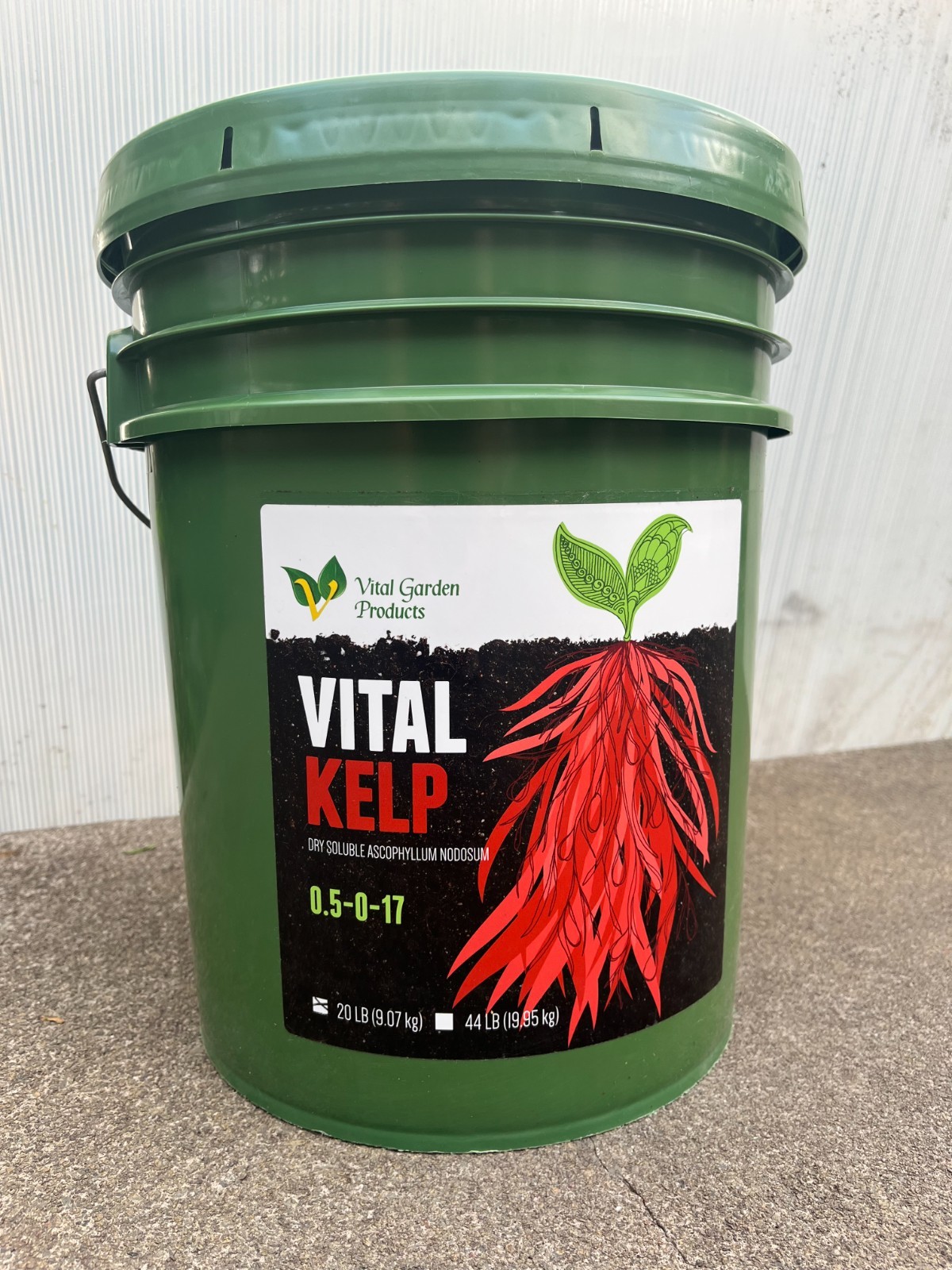 Vital KELP (Bloom) 0.5-0-17 20lbs Bucket
