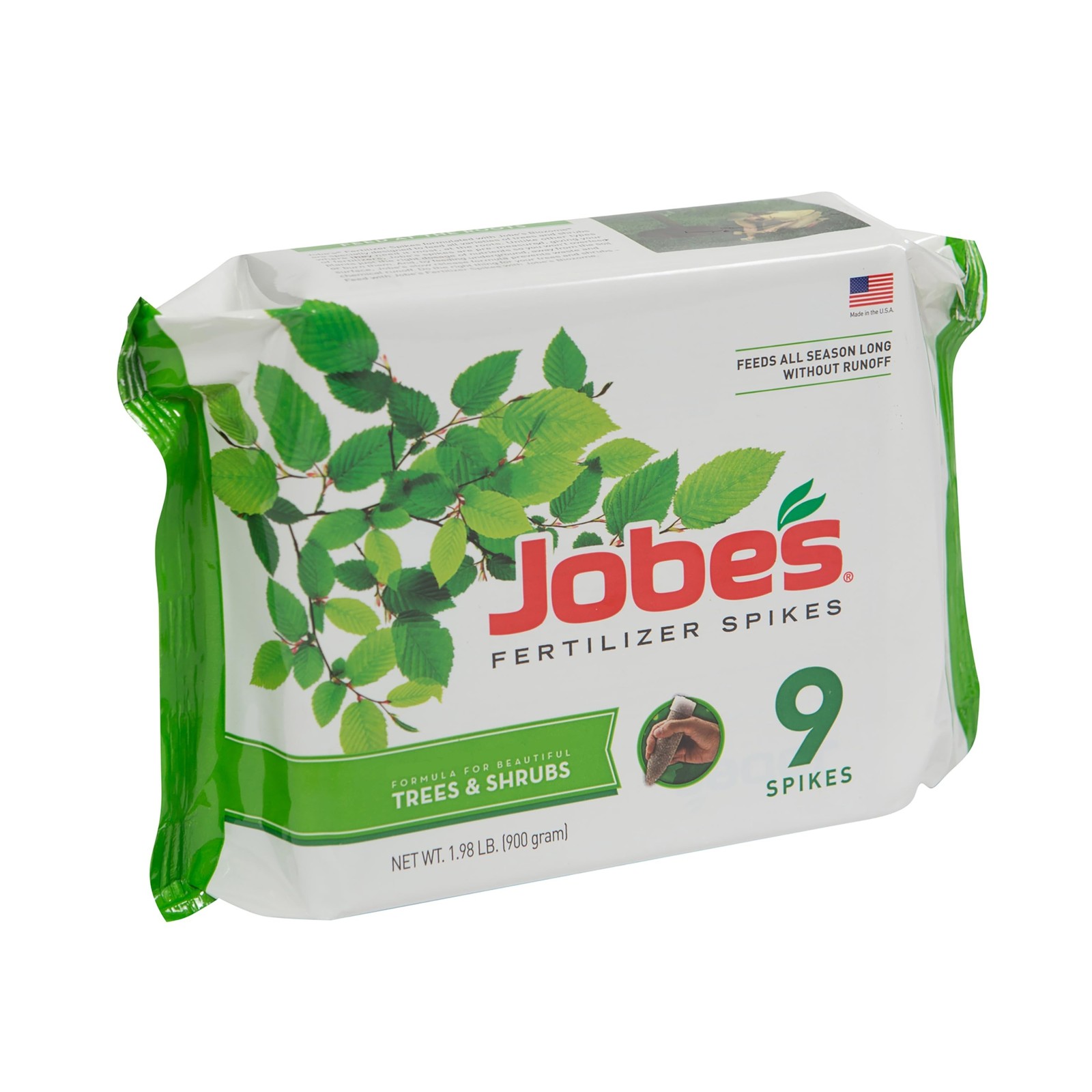 Jobe’s Slow Release Tree and Shrub Fertilizer Spikes, Easy Plant Care for