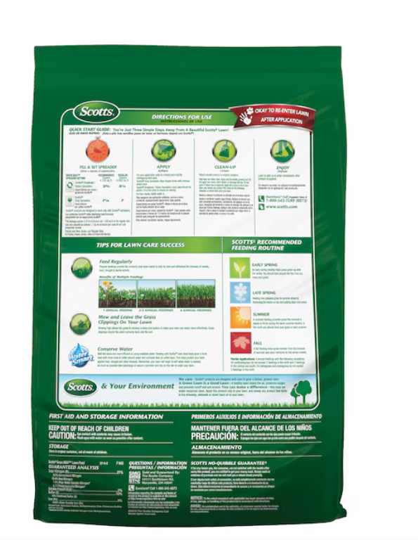 Scotts Green Max Lawn Food 16.67-lb 5000-sq ft 27-0 All-purpose Lawn Fertilizer