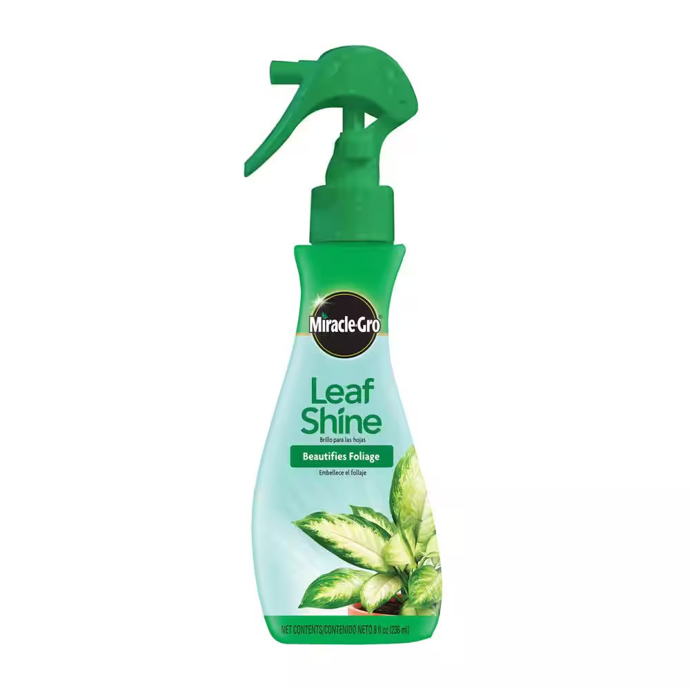 8 Fl. Oz. Leaf Shine Spray Cleans Hard-Leaved Foliage Plants (2-Pack)