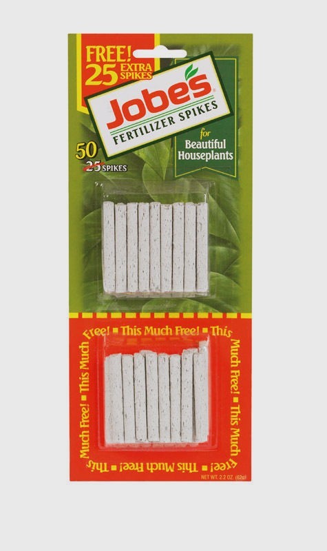 50 pk Jobe’s Fertilizer Spikes For House Plants Flowers Indoor 13-4-5 New 05301T
