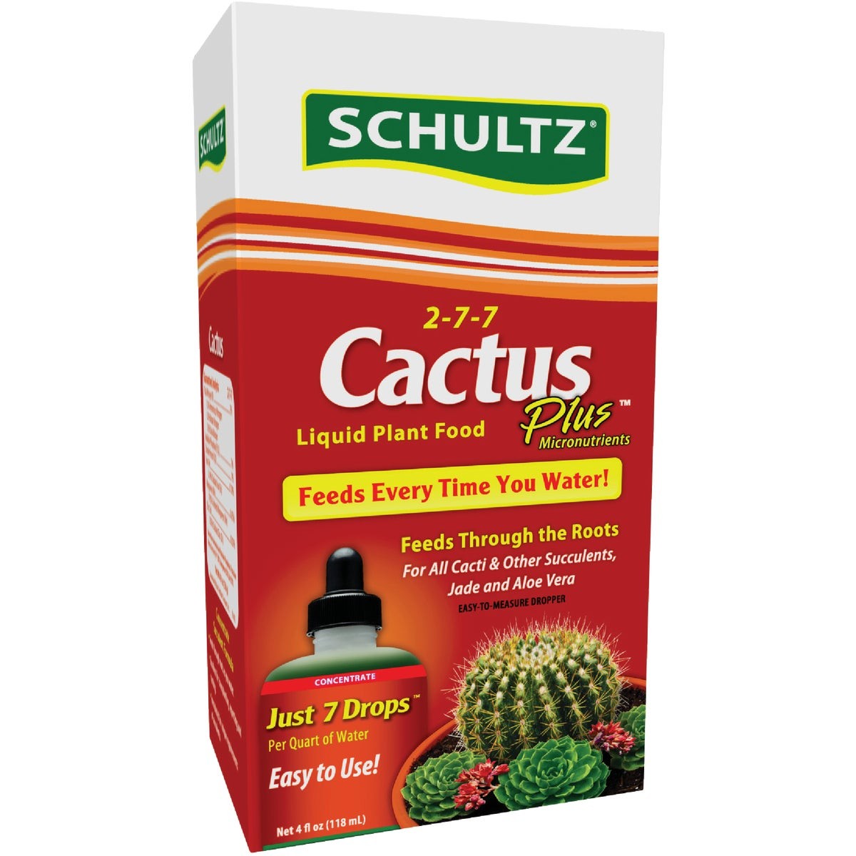Schultz Cactus Plus 4 Oz. Concentrate 2-7-7 Liquid Plant Food SPF44300 Schultz