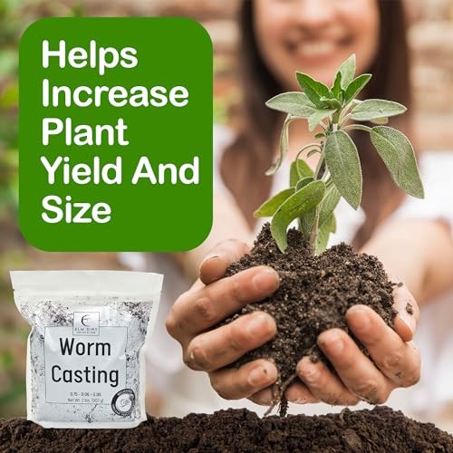 Elm Dirt Organic Worm Castings Fertilizer – 100% Natural Plant Food for