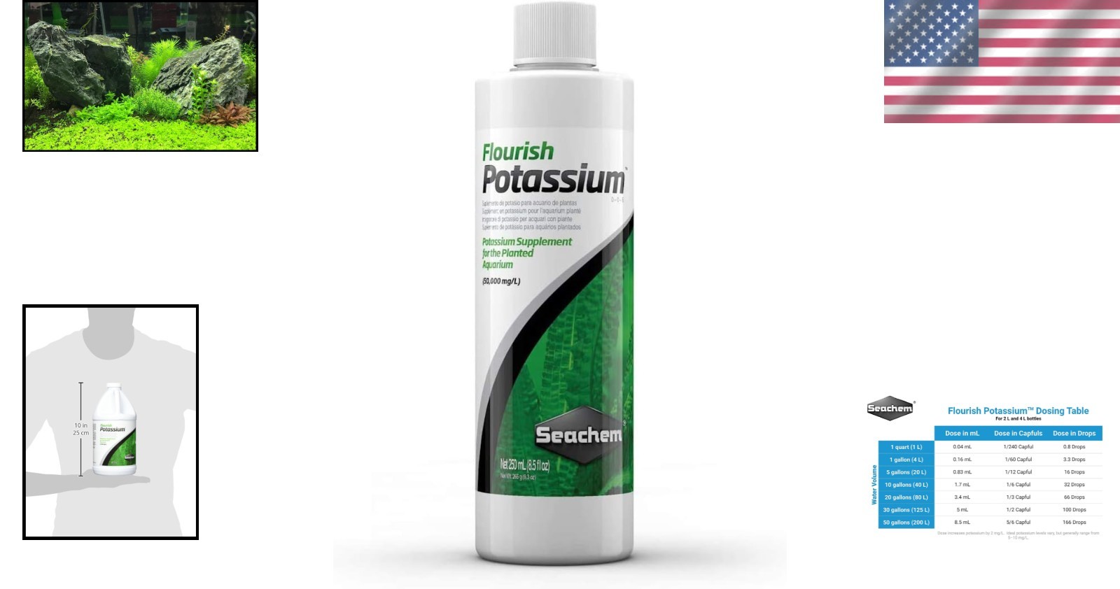 Flourish Potassium for Planted Aquariums