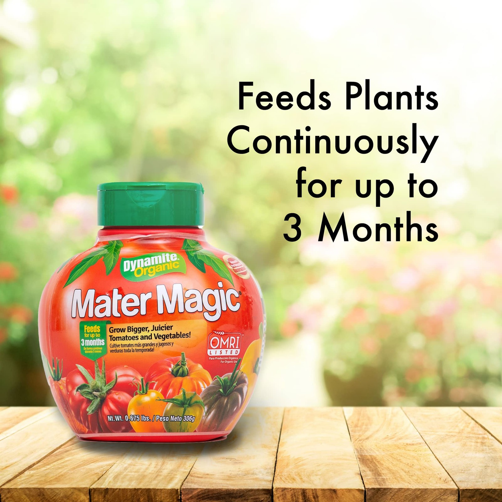 Mater Magic – Organic Tomato Fertilizer for Bigger, Juicier Tomatoes and Vegetab