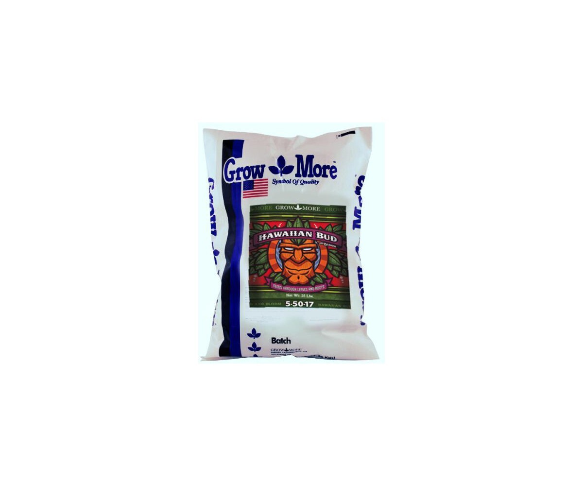 Grow More 5-50-17 Hawaiian Bud & Bloom – 25lb