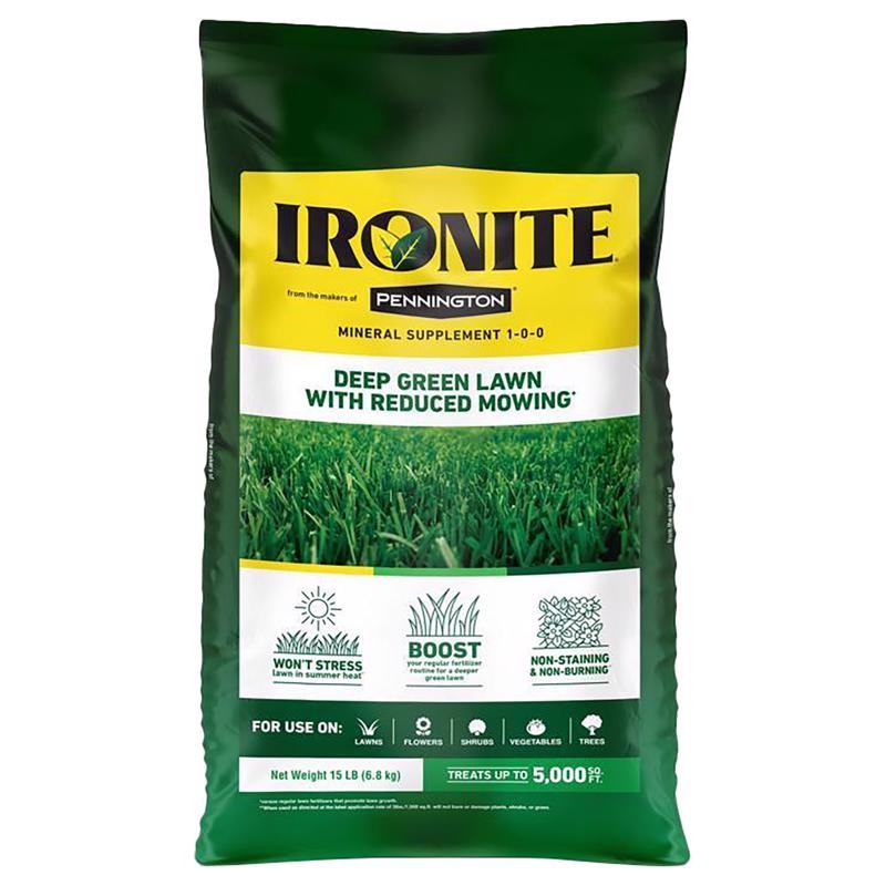 Pennington Ironite Lawn Fertilizer 5000 sq ft All Grasses Granules