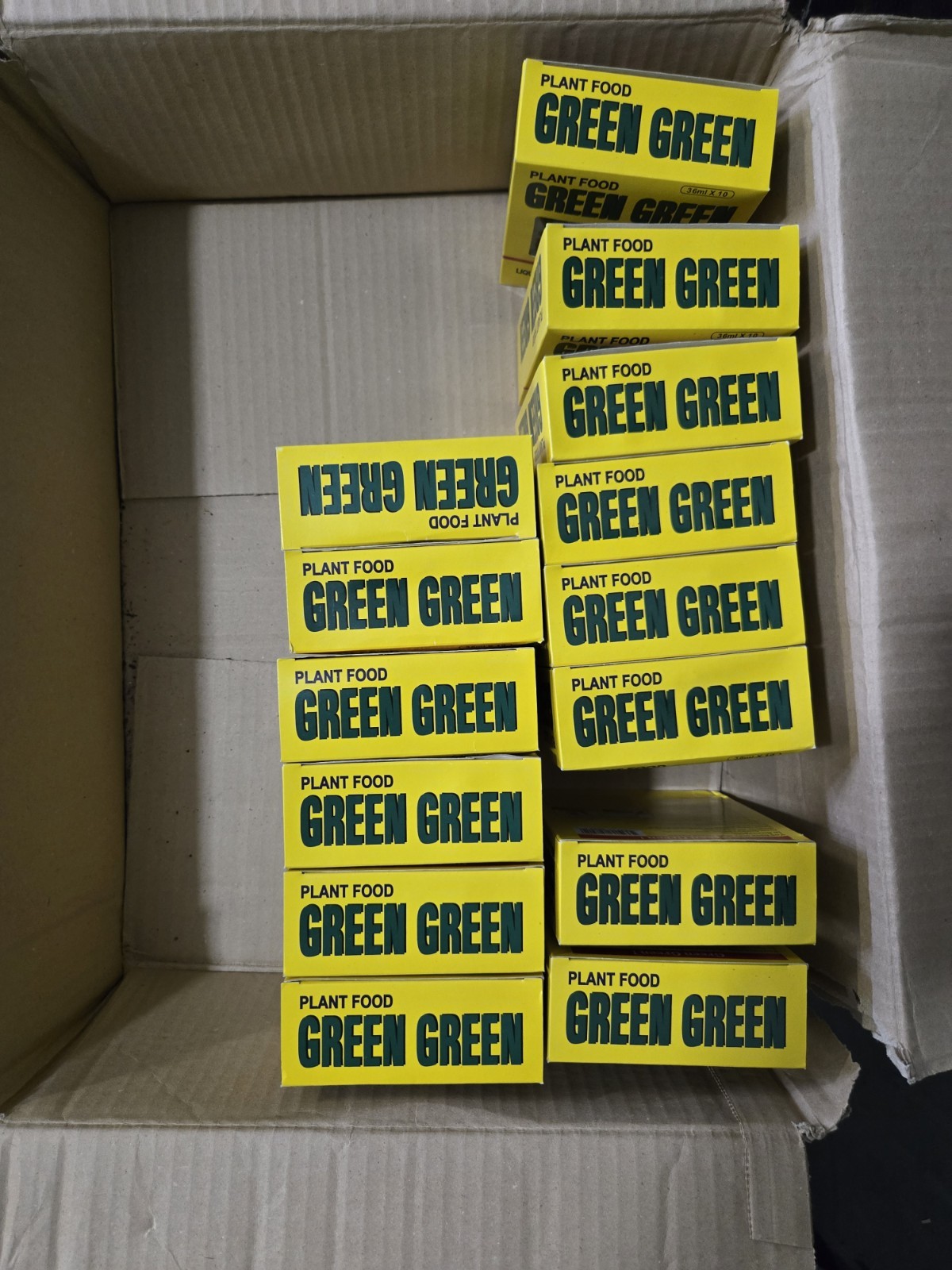 14 Green Green Plant Food (36ml Bottles, Pack of 10)