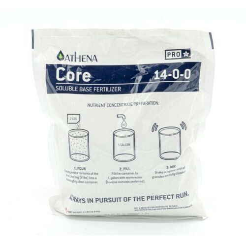 Athena Pro Line Powdered Nutrient Set Grow, Core, Bloom (1 EACH 2lbs POUCH)