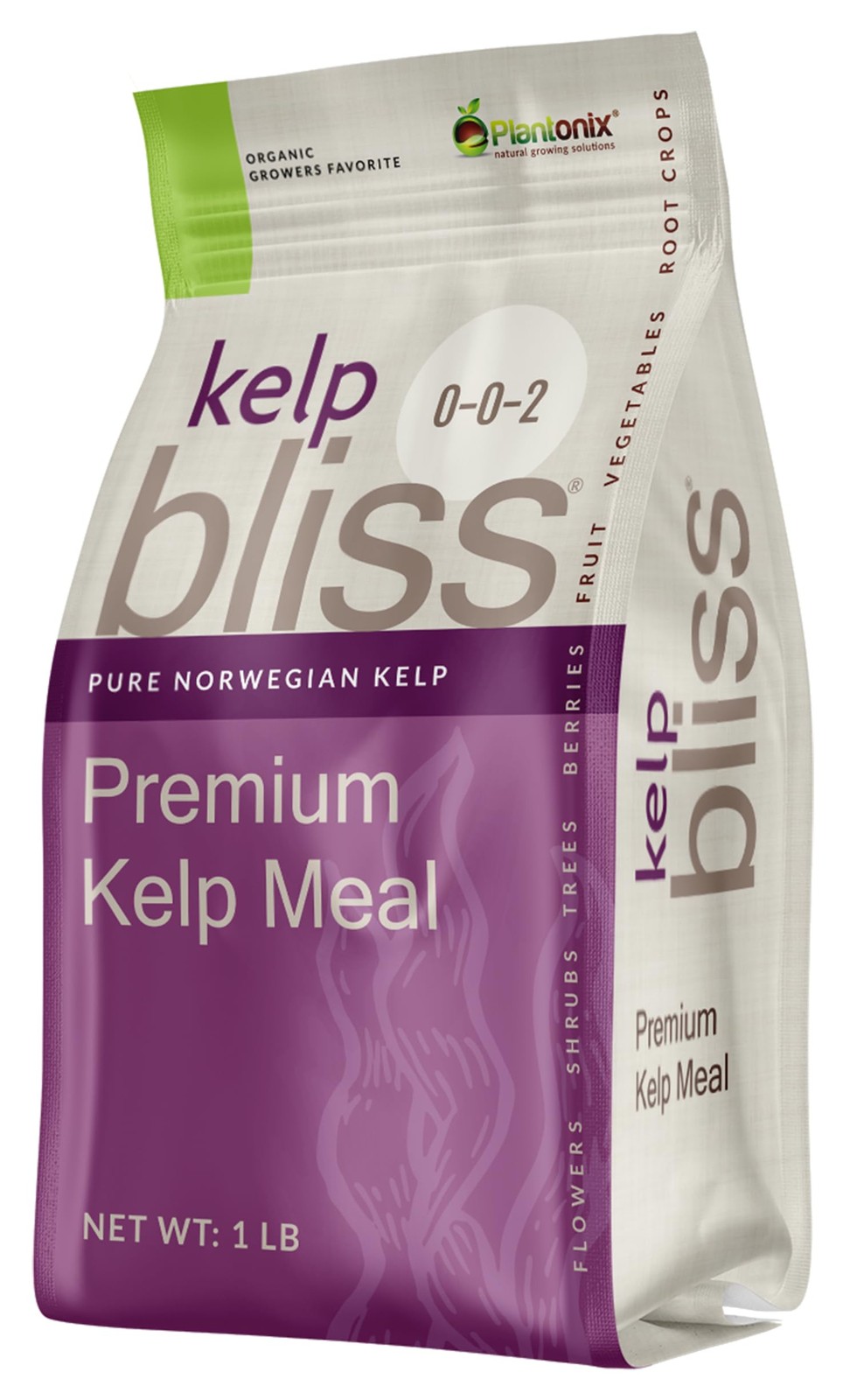 Kelp Bliss 1lb Kelp Meal Organic Fertilizer for Plants, Garden Soil, Flowers…