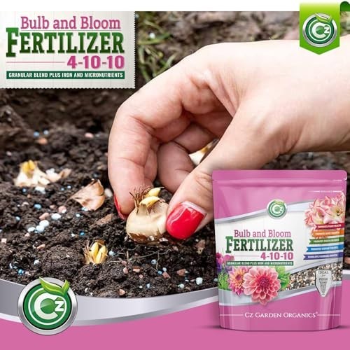 4-10-10 Bulb and Bloom Fertilizer 4LB Resealable Pouch Iron Micronutrients