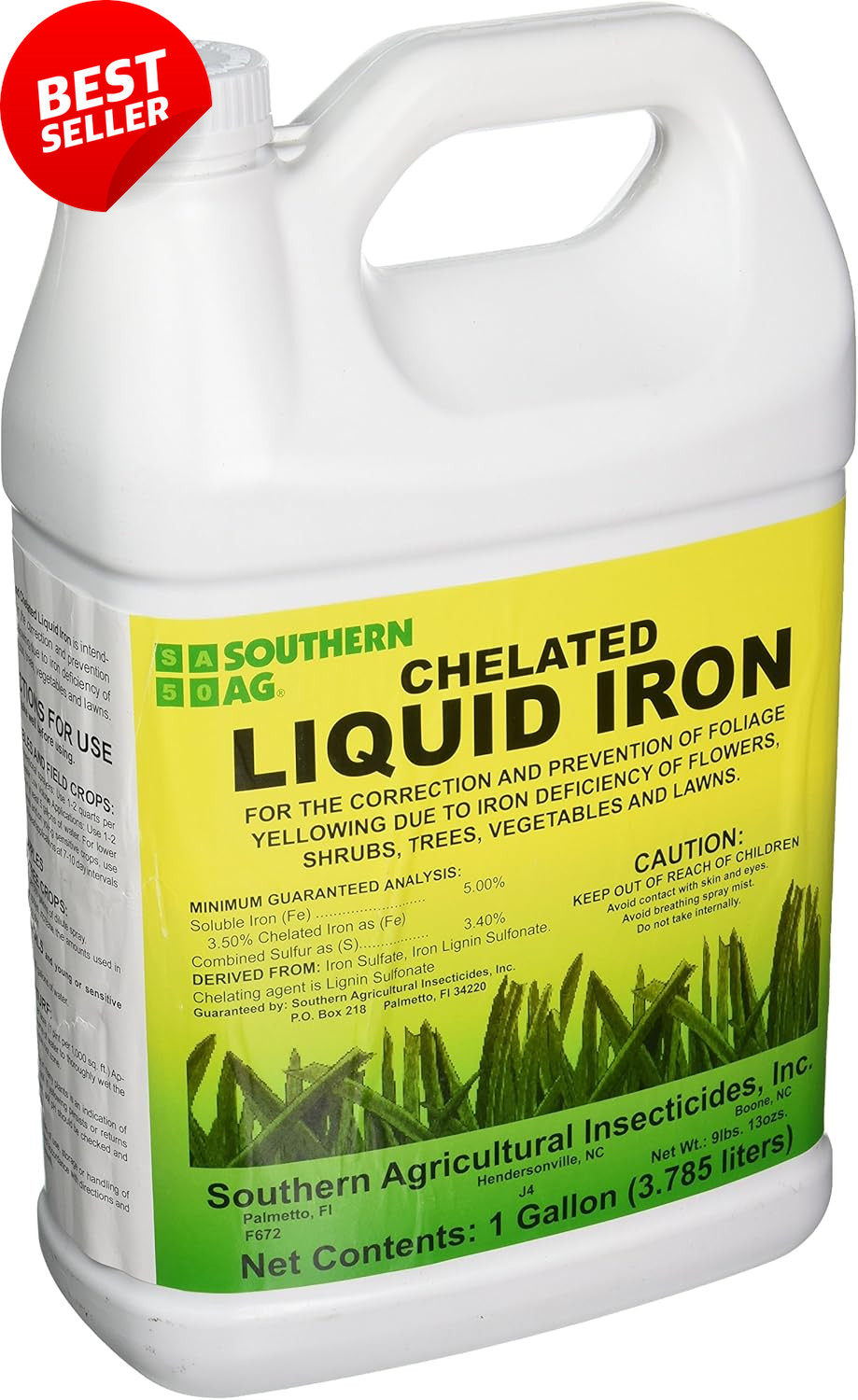 Chelated Liquid Iron, 1 Gallon