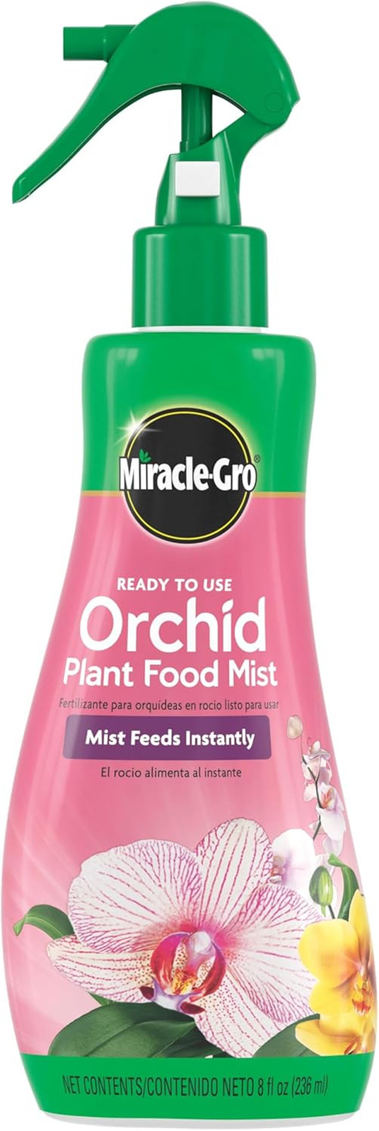 Miracle-Gro Ready-To-Use Orchid Plant Food Mist – Fertilizer Mist for Indoor Blo