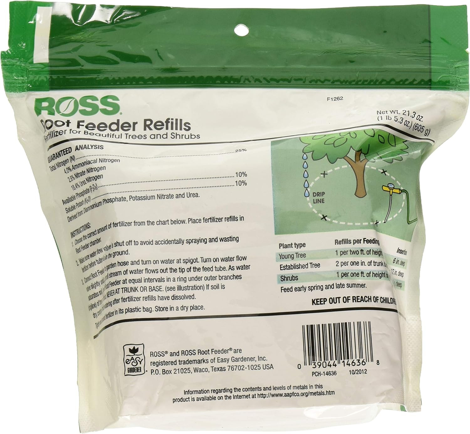14636 Root Feeder Refills 36Pk, 36 Count