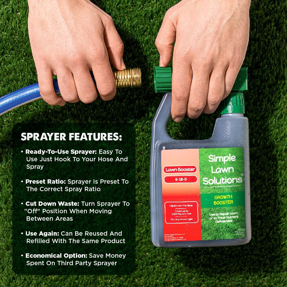 Extreme Grass Growth Lawn Booster – Fertilizante Iniciador Concentrado En Aer…