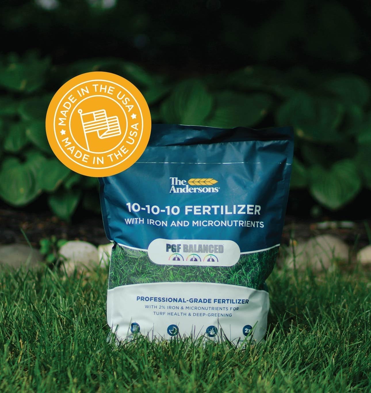 Professional Grade 10-10-10 Fertilizer for Lawns & Gardens
