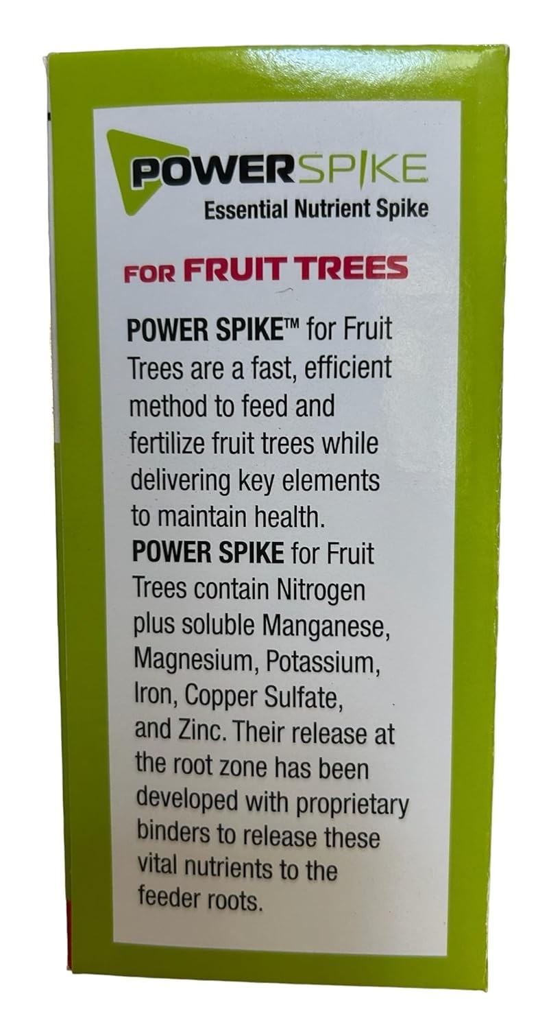 Fertilizer Spike for Apple, Peach, Orange Trees – 10