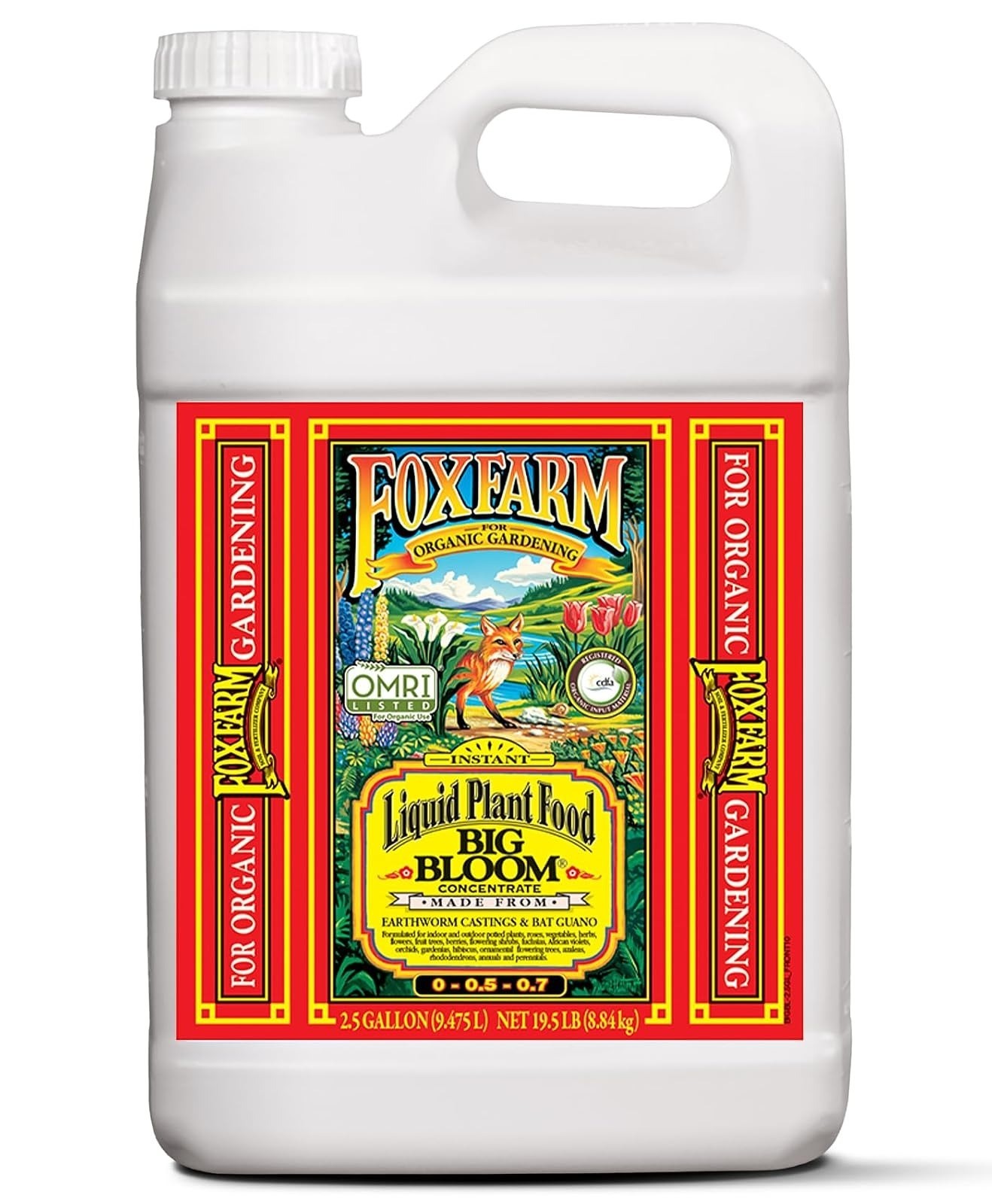 Fox Farm Big Bloom Liquid Plant Food – Organic Bloom Fertilizer for Flowering &