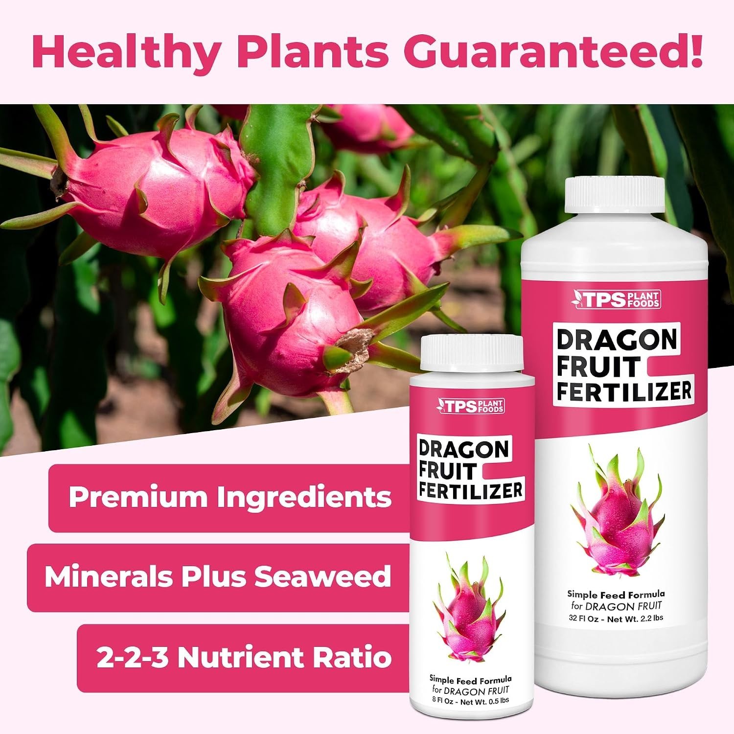Dragon Fruit Fertilizer Liquid Plant Food for Bigger Fruit Better Flowering