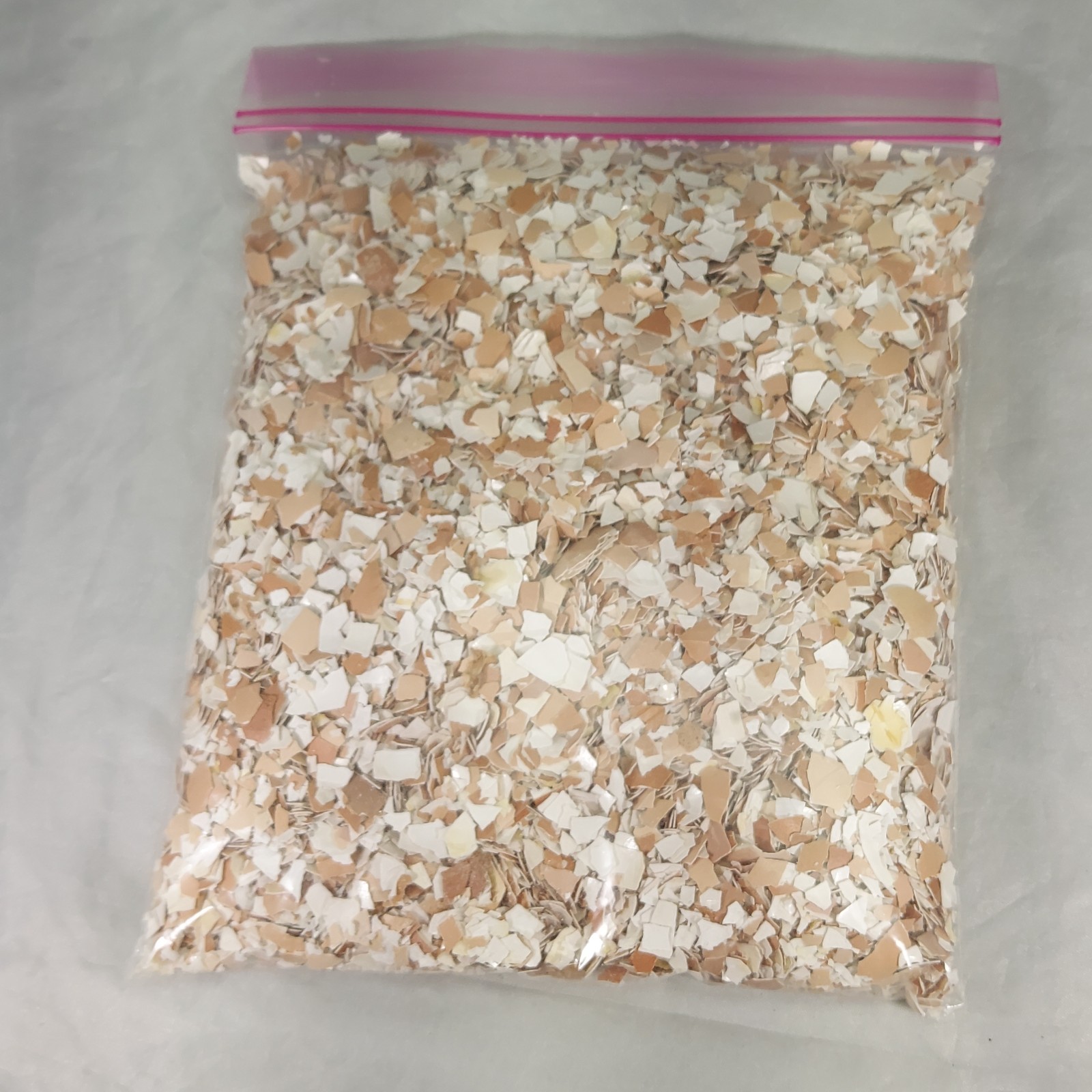 1Lb Organic Hand-Crushed Egg Shells from Free Range Chickens, Feed or Fertilizer