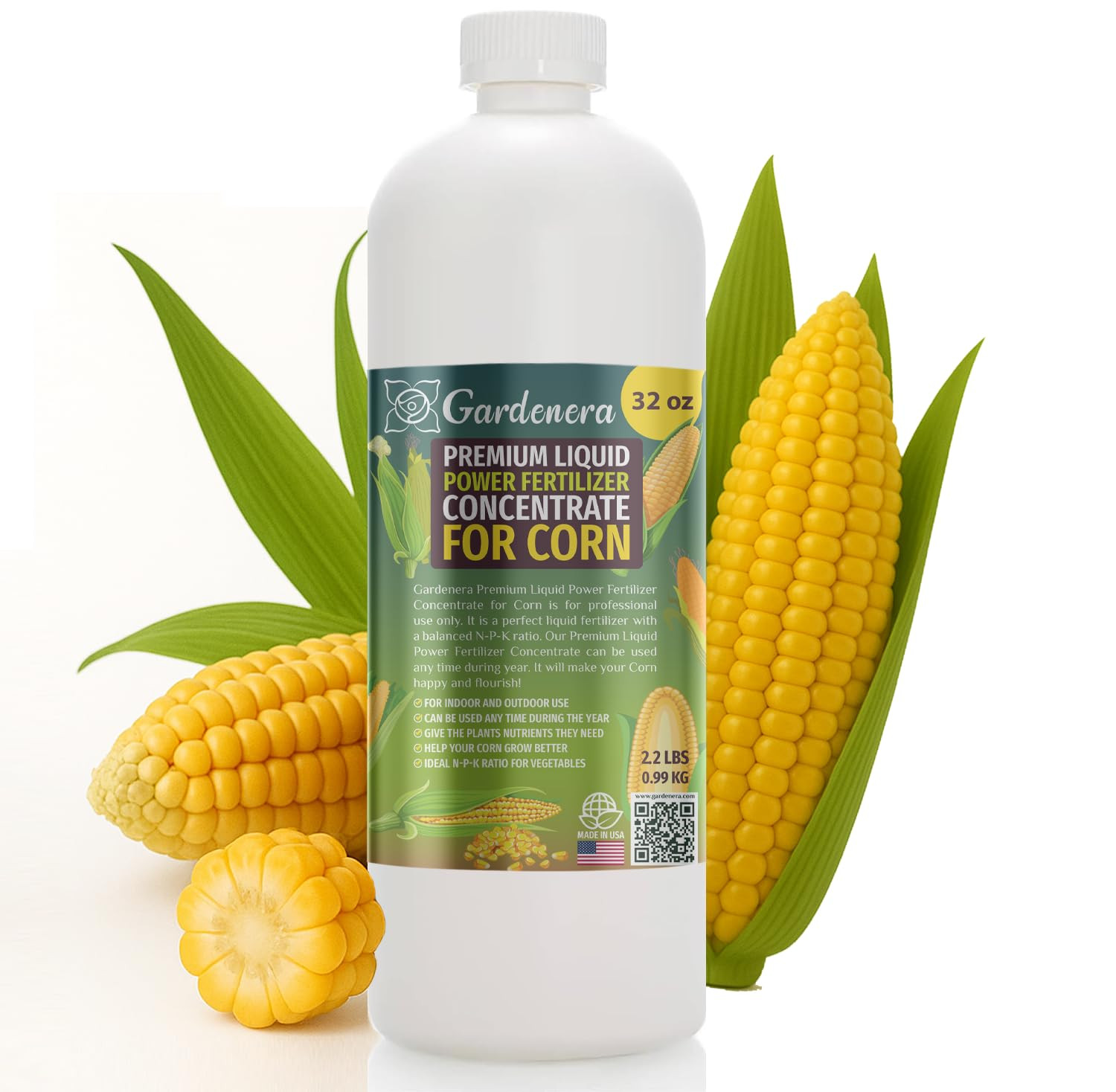 Liquid Power Corn Fertilizer – Premium Liquid Plant Food for Corn – Fast-Acting