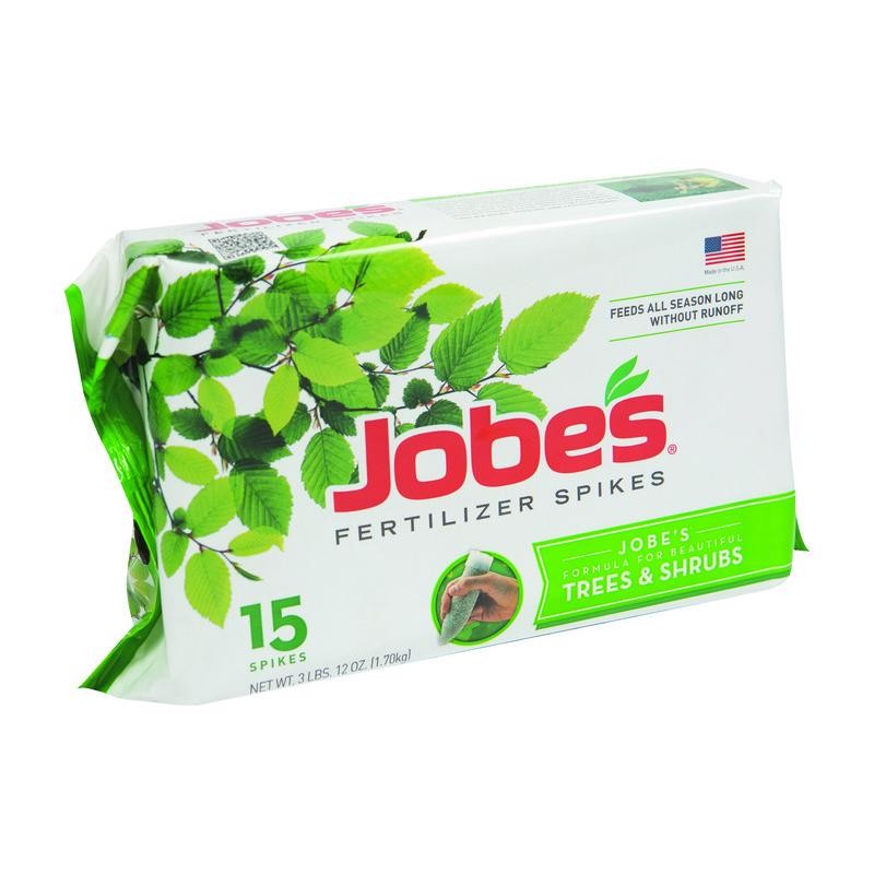 15-Pack Jobe’s 15-3-3 Fertilizer Spike for Trees & Shrubs
