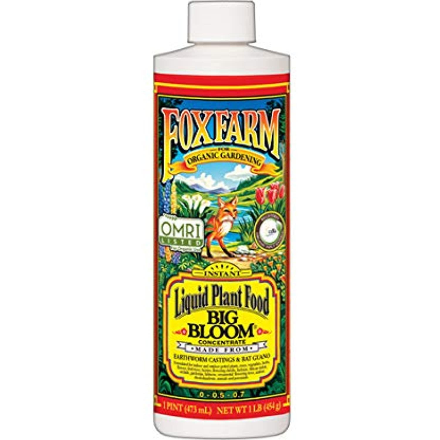 FoxFarm Big Bloom Liquid Concentrate, 1 pt