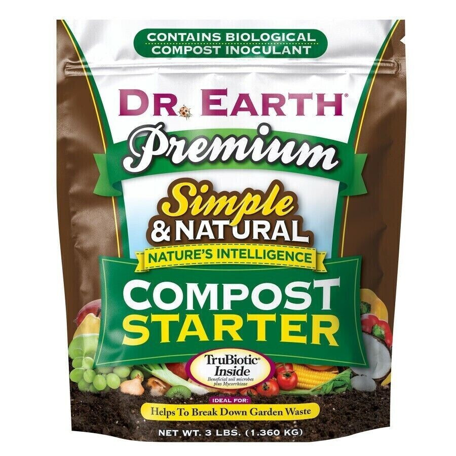 DR. EARTH Premium Compost Starter, 3Lb