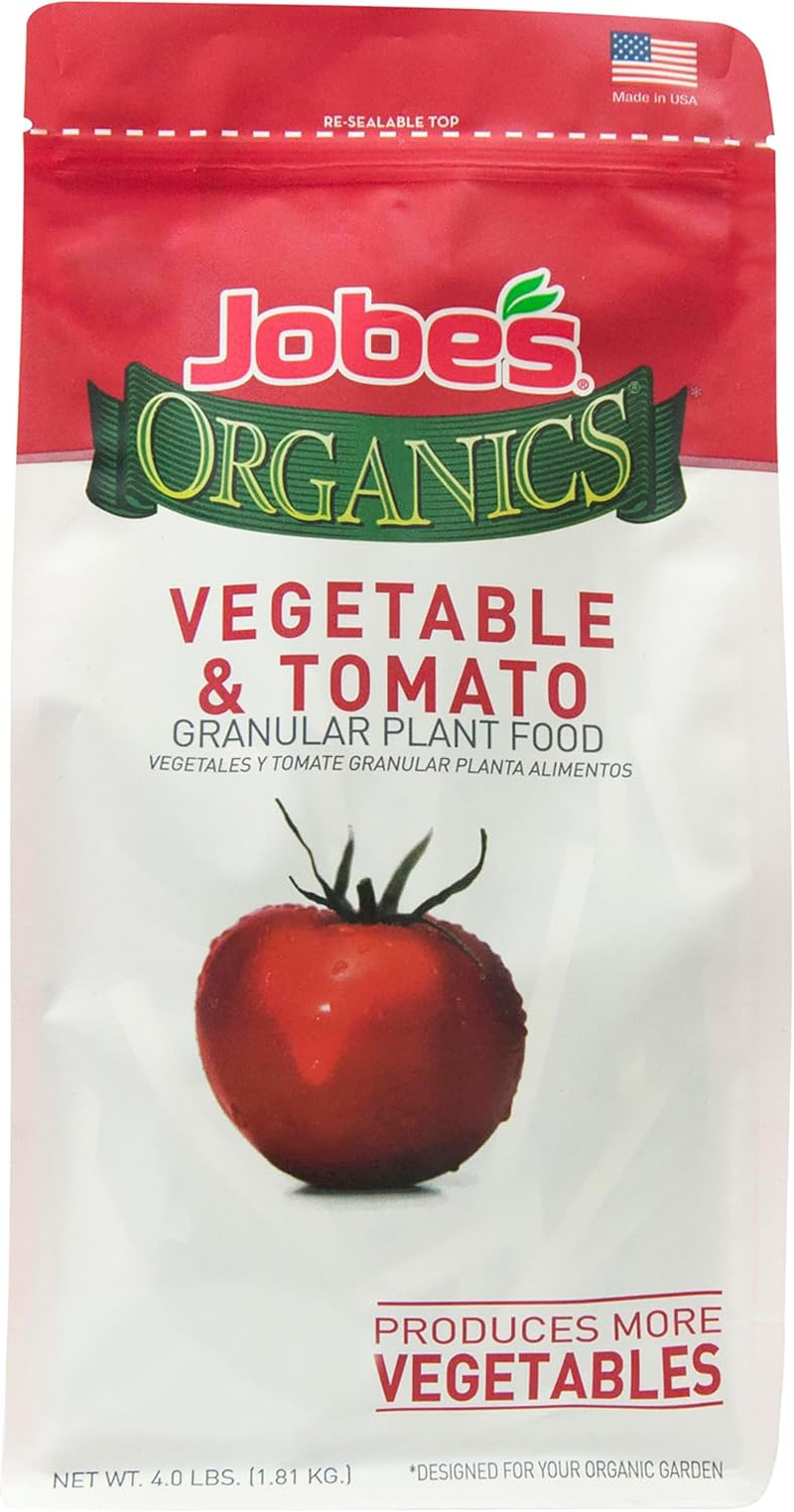 Jobe’S Organics Granular Garden Fertilizer, Easy Plant Care Fertilizer for Veget