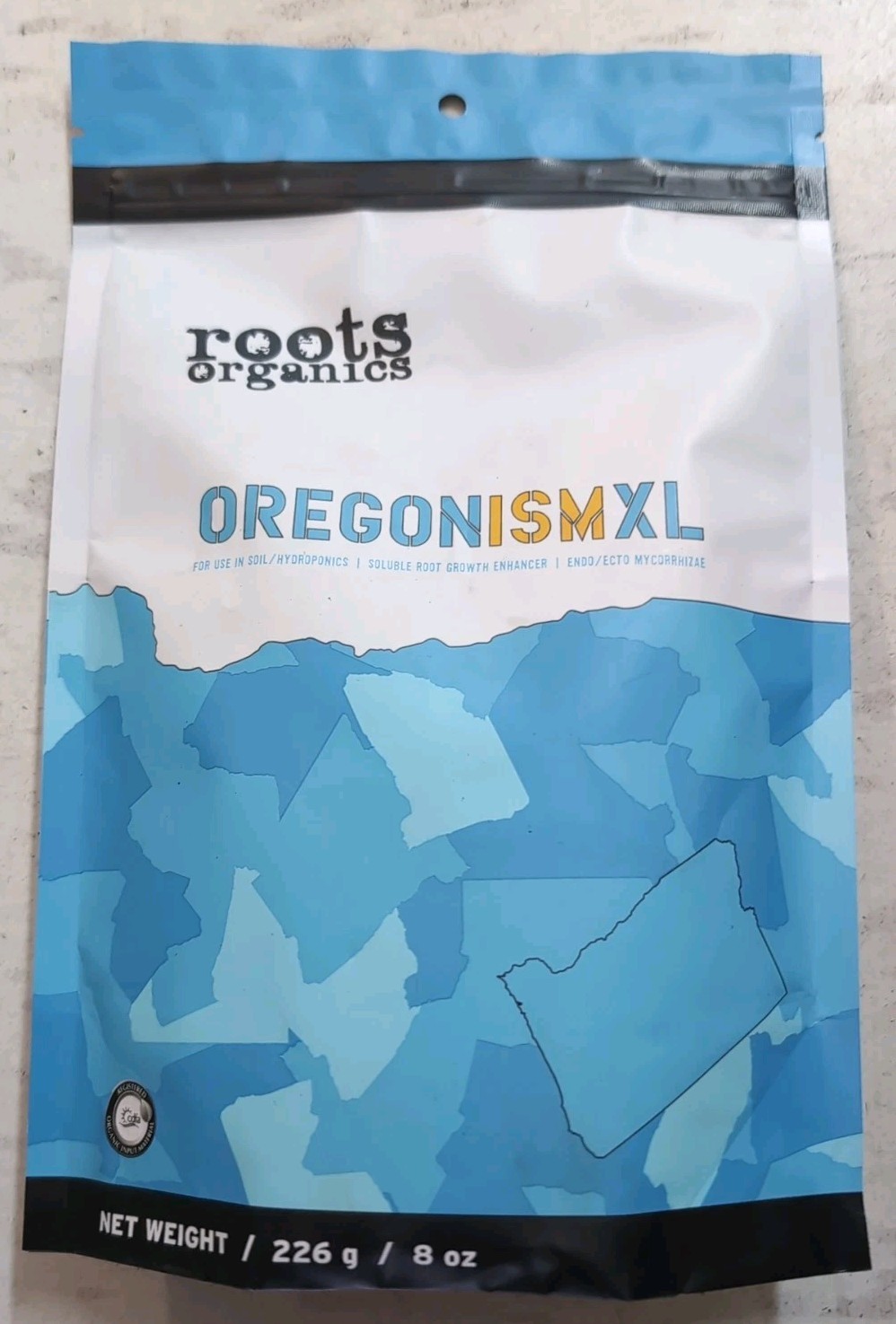 Roots Organics OregonismXL Root Enhancer, Soluble Powder Fertilizer, 8 Ounce
