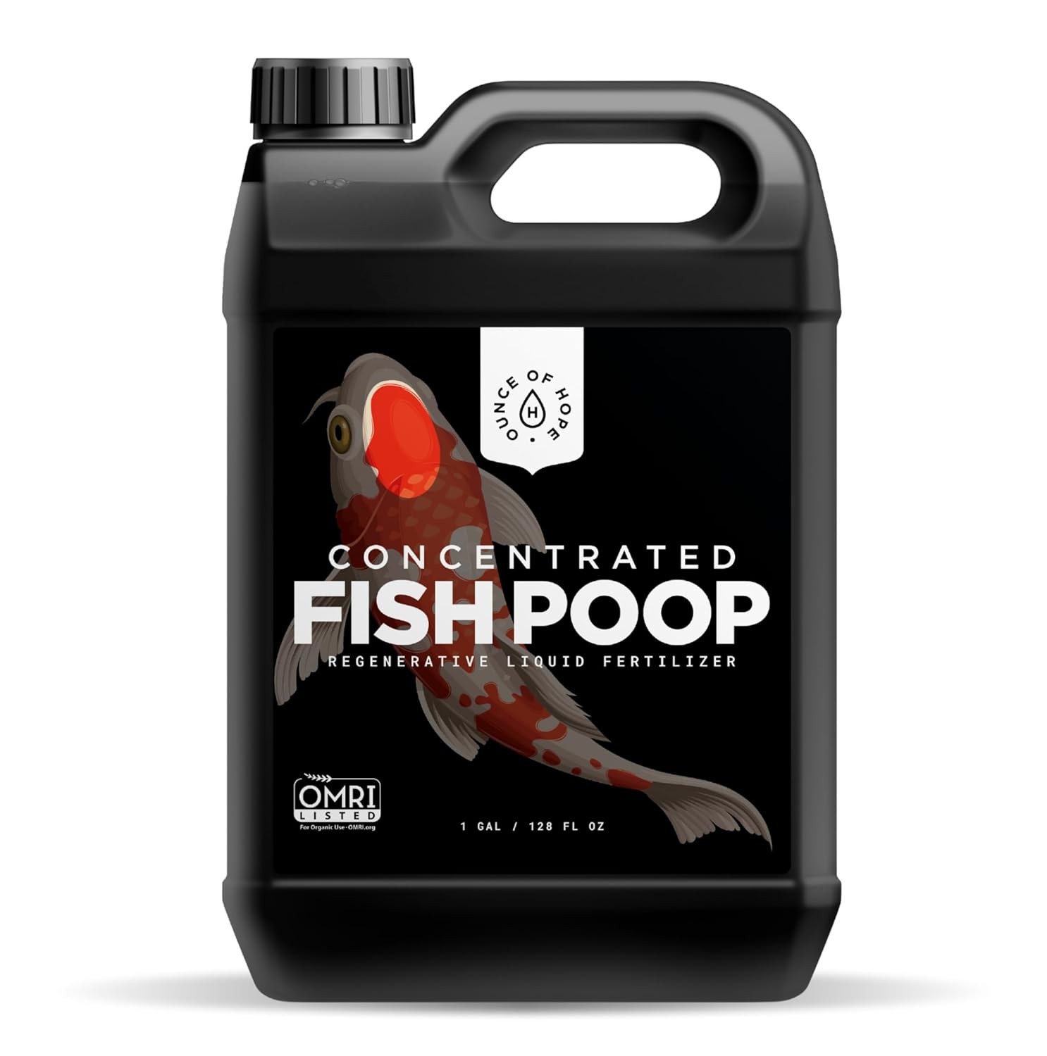 OMRI Listed Organic Concentrated Fish Poop – Liquid Fertilizer for Vegetable Gar