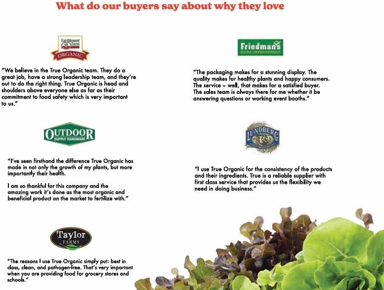 True Organic Tomato & Vegetable Food – Organic Fertilizer for Superior Harvest