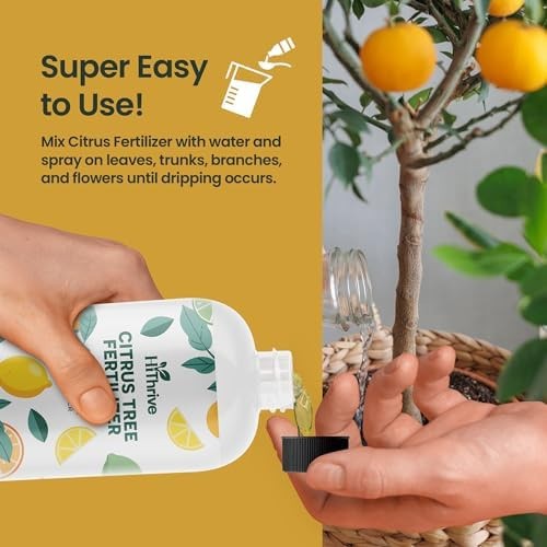 16oz Citrus Fertilizer & Fruit Tree Fertilizer – Makes 32 Gallons of Tree Foo…