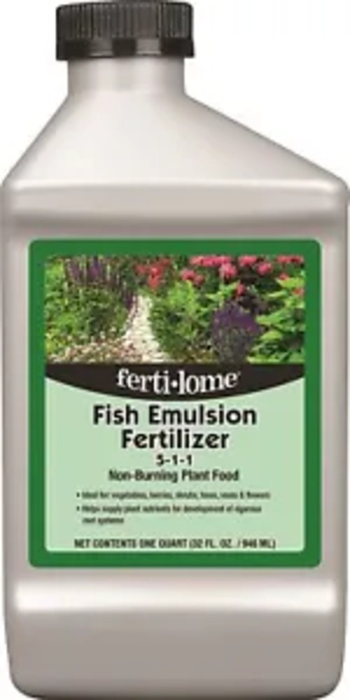 FERTILOME FISH EMULSION 5-1-1, NATURAL ORGANIC FERTILIZER