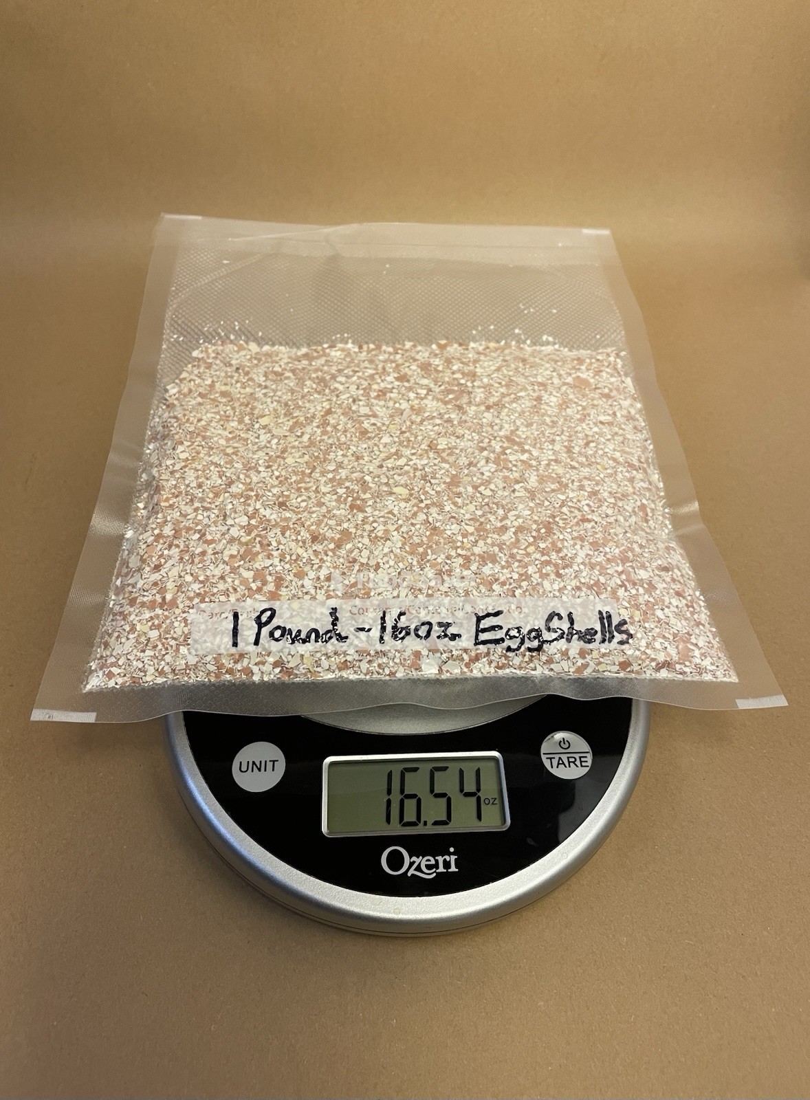 Egg Shells 1 Pound (16oz) Vacuum-Sealed Organic Plant Garden Calcium Fertilizer