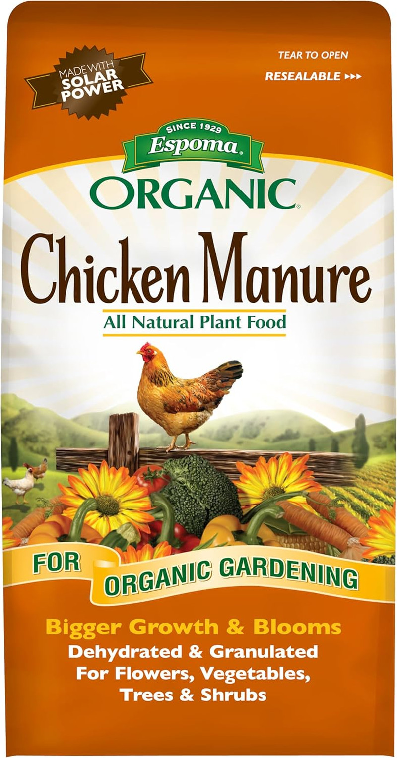 Organic Chicken Manure 3.75 Lb BAG All Natural & Organic Fertilizer BOGO FREE