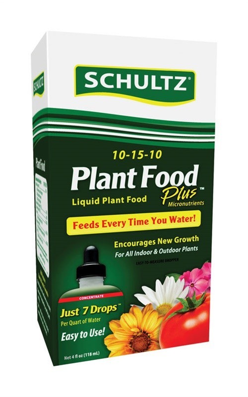 Schultz SPF45160 Annually 10-15-10 Analysis Liquid Plant Food 4 oz.