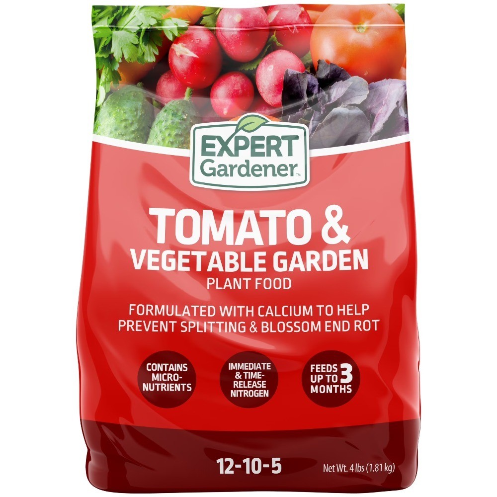 Tomato and Vegetable Garden Plant Food Fertilizer 12-10-5 NPK 4 lb Vegetable