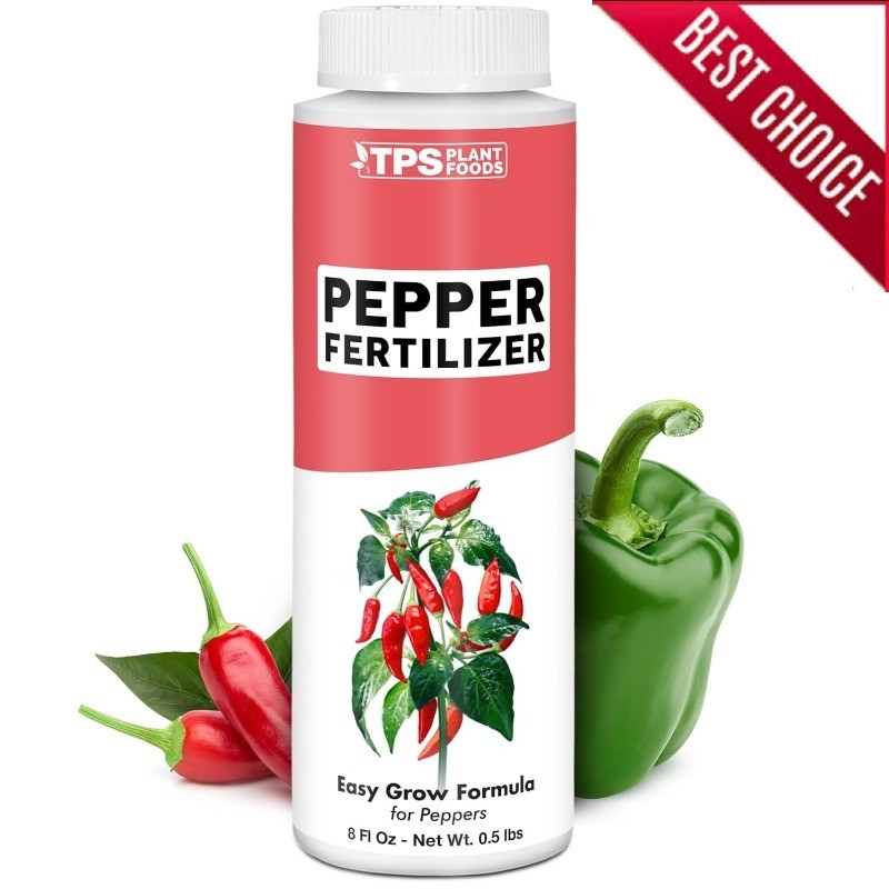 Pepper Fertilizer Liquid Plant Food Bigger Harvests Better Flowering Stronger
