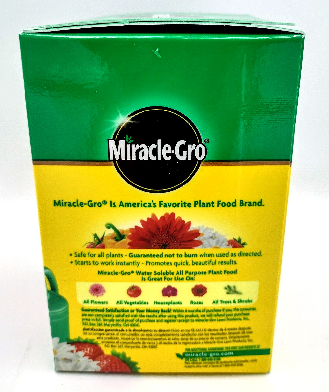 Miracle-Gro All Purpose Plant Food Water Soluble Safe for All Plants 1.5 lbs NEW