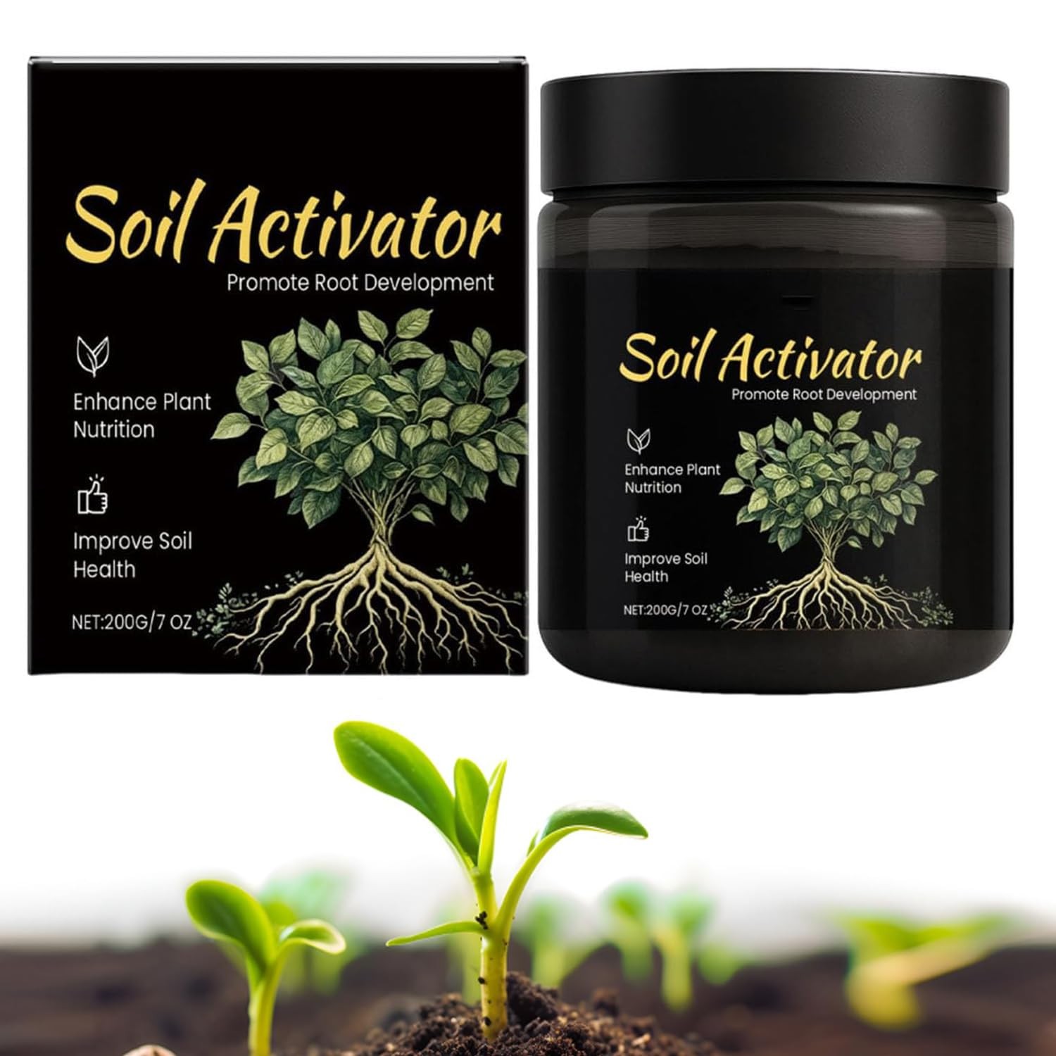 Soil Activator & Revitalizer for Plant Root Development & Growth Enhancer