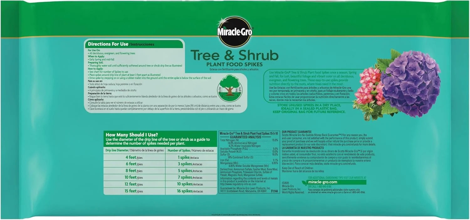 3 Lb. All Season Tree and Shrub Fertilizer Spikes (12-5-7)