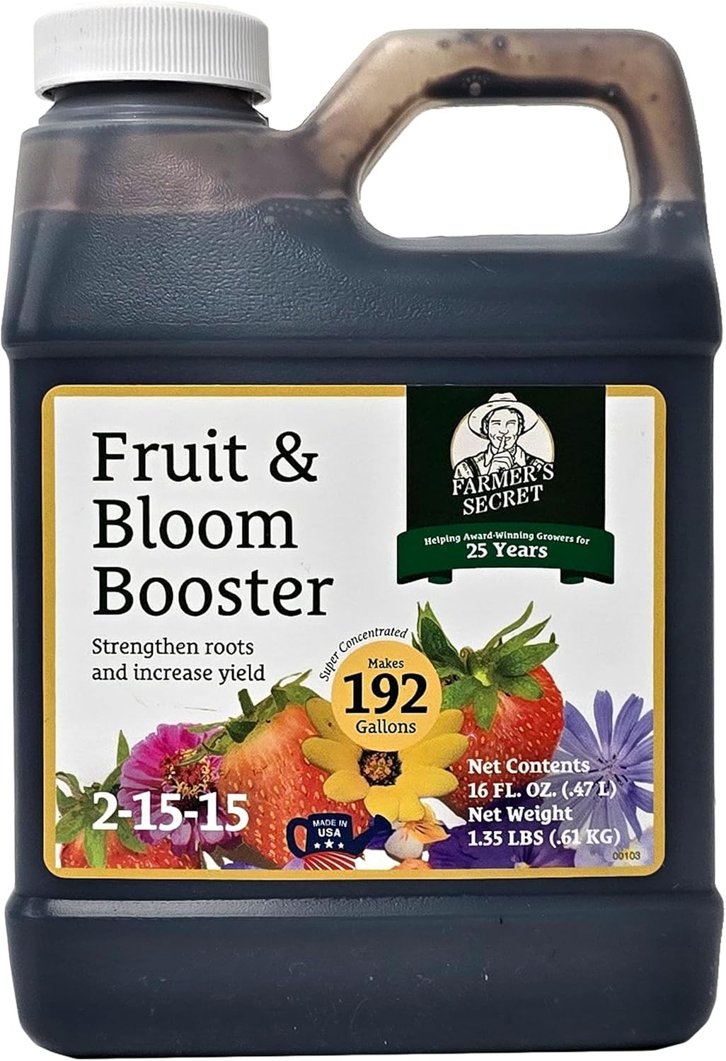 Farmer’s Secret Fruit & Bloom Booster Fertilizer – Super Concentrated – Boosts