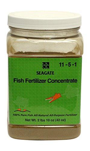 Seagate Products Fish Fertilizer Concentrate Powder 42 Ounce Jar