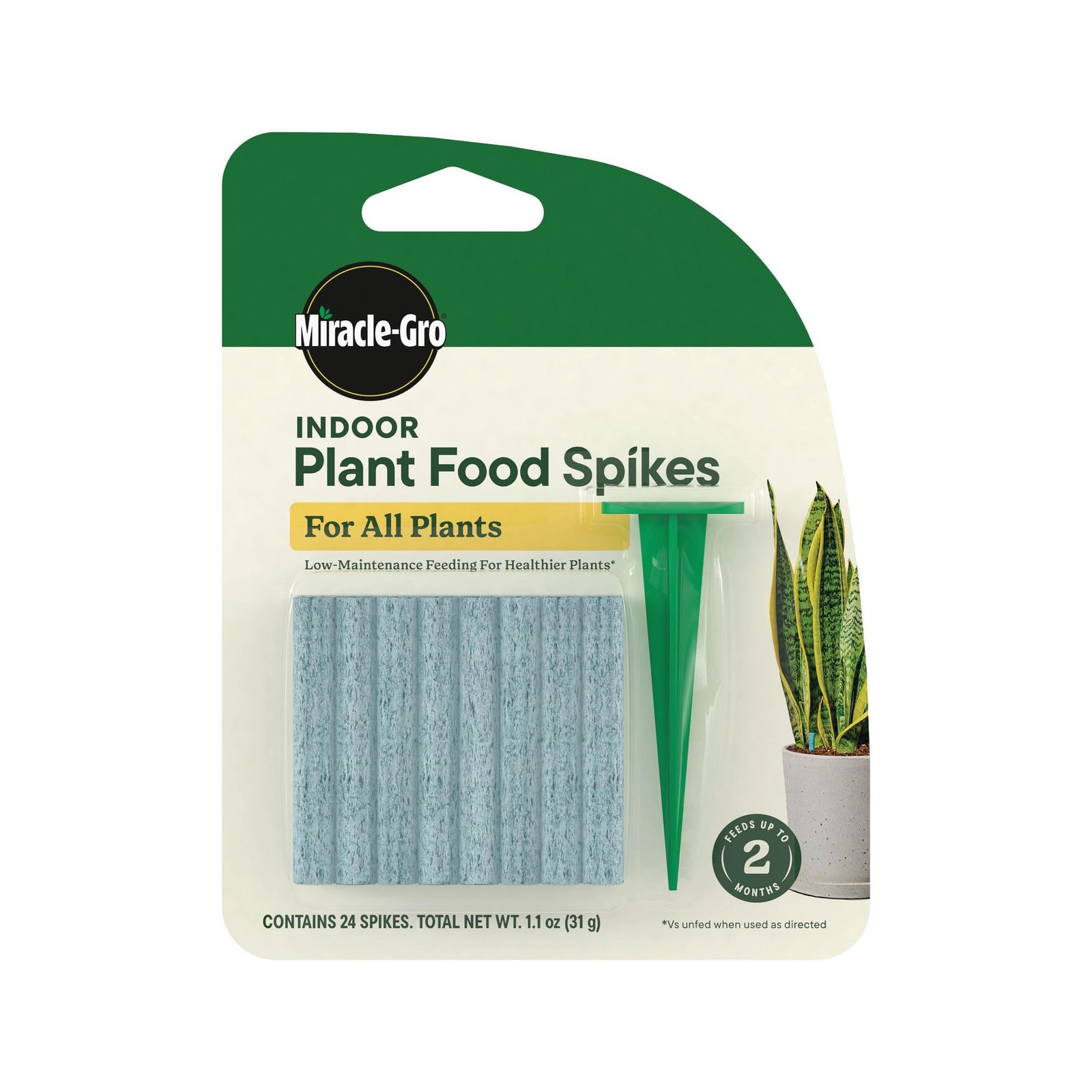 Miracle-Gro Indoor Plant Food Spikes for All Plants, Fertilizer Spikes for Ho…