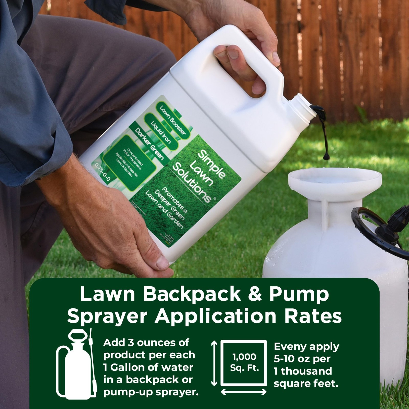 Liquid Iron Fertilizer for Darker Green Grass & Plants – Chelated Micronutrients