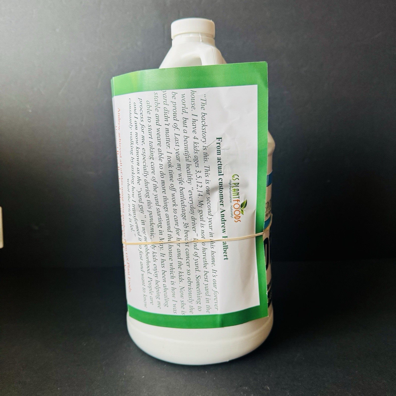 Soft Soil Liquid Soil Aerator & Lawn Treatment by GS Plant Foods – 1 Gallon