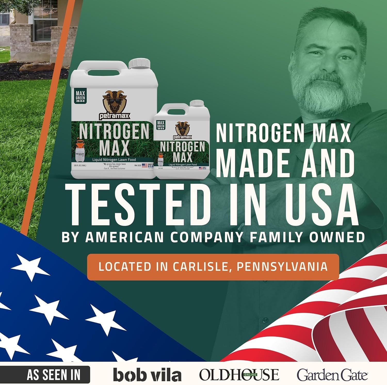 1 Gallon High Nitrogen Lawn Fertilizer for Rapid Growth and Deep Green Grass